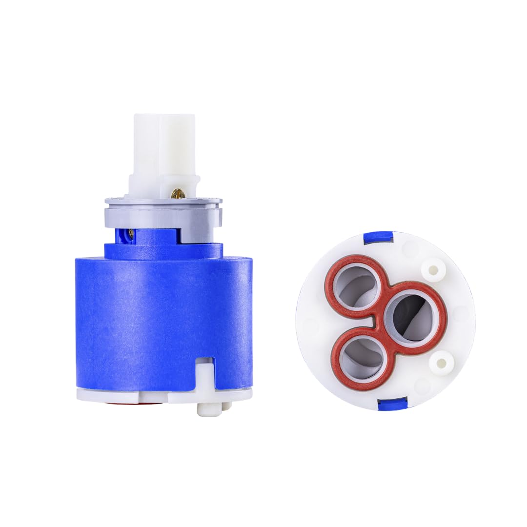 Blanco 35 mm HD KE Blue Ceramic Cartridge for Tap High Pressure - Replaces 121894 | Replacement for Kitchen Taps