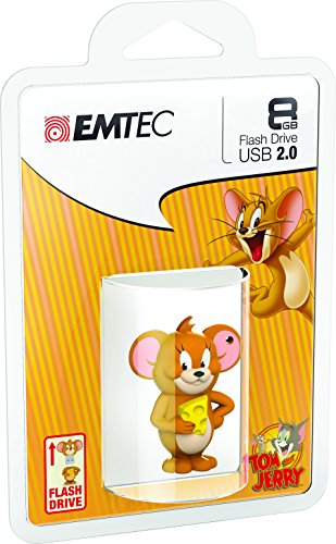 EMTEC Tom and Jerry 8 GB USB 2.0 Flash Drive, Jerry - Thumbnail 3