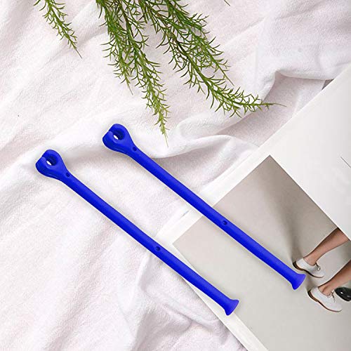 YouU Silicone Stemware Saver Flexible Stemware Holder Dishwasher Wine Glass Protector Tether Silicone Dishwasher Attachment (Blue/8 pcs) - Thumbnail 6