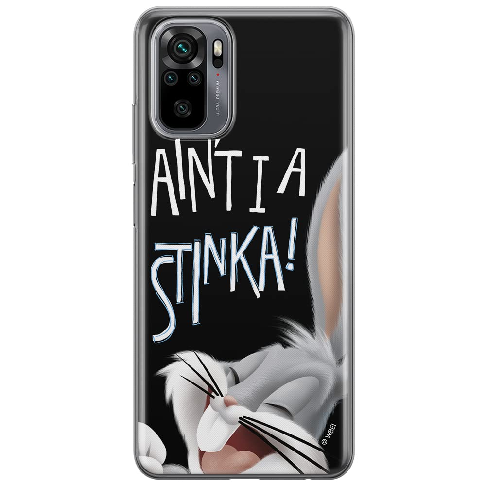 ERT GROUP mobile phone case for Xiaomi REDMI NOTE 10/ 10S original and officially Licensed Looney Tunes pattern Bugs 003 optimally adapted to the shape of the mobile phone, case made of TPU