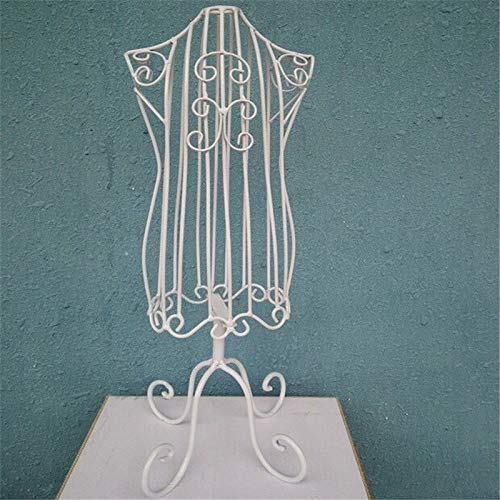 SODIAL Metal Pet Dog Clothes Display Stand Attractive Small Dog Clothes Hangers Mannequins Model Pet Shop Supplies - Thumbnail 3