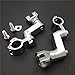 1.25'' engine guards FootPeg Mounts Clamp For Harley Replacement Chrome