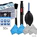 Camera Lens Cleaning Kit - Air Blower, Cleaning Brush, 2in1 Lens Cleaning Pen, 50 Individually Wrapped Wet Tissues and 4 Microfiber Cloths