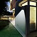 Solar Light, 10 LED Waterproof Outdoor Wireless Motion Sensor Lights with 3 Modes, 2-Pack