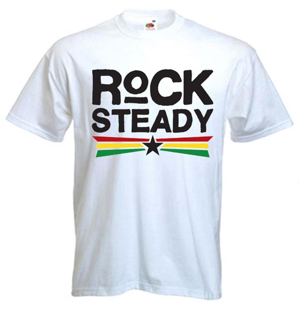 T Shirts Rock Steady Reggae T Shirt 2745 Kitilan