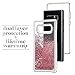 Case-Mate Note 8 Case - WATERFALL - Rose Gold - Cascading Liquid Glitter - Military Drop Protection - Protective Design for Samsung Galaxy Note 8 - Rose Gold