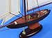 Hampton Nautical Newport Sloop Sailboat, 17