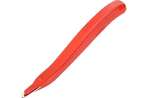 YXUEFLY Staple Remover Professional Magnetic Staple Remover Puller Staples Remover Staple Removal Tool for School Office Home (red)