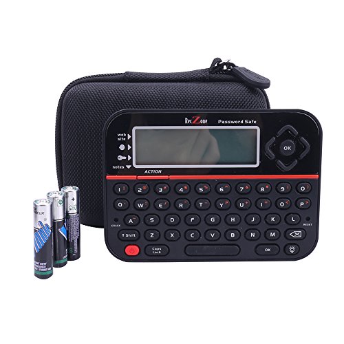 Aenllosi Storage Hard Case for Password Safe Electronic Passwords
