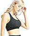 Capricia O'dare Women's Sports Bras Seamless Racerback Wireless Padded for Workout Yoga