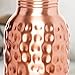 Mindful Design Pure Copper Hammered Water Bottle - Leak-Proof Solid Copper Vessel for Ayurvedic Health Benefits (31 oz)