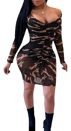 ruched bodycon dress amazon