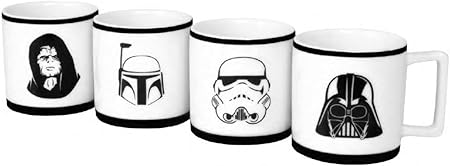 Star Wars Set 4 Tasses Expresso Tasses A Expresso Cuisine Maison