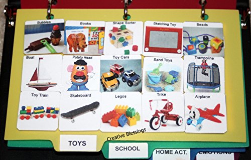 150 REAL PIC PECS BOOK FOR AUTISM, SPEECH, ADHD, COMMUNICATION, ABA, & APRAXIA