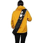 Alexander Bagger Elegant Waist Bag – Water-Resistant, Adjustable Fanny Pack with 4 Pockets for Running, Hiking & Travel; Carries Sports Gear (Golf, Baseball, Hockey, Polo, Rifles, Fishing Gear)