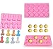 3 Pcs Pink Big Shape Silicone Mold for Birthday Single Party Hilarious Funny Baking Pan Handmade DIY Mousse Chocolate Fondant Soap Cake Ice Cube Mould Tool Novelty Cake Pans
