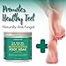 Majestic Pure Tea Tree Essential Oil Foot Soak with Epsom Salt, 20 oz - Fights Toenail & Foot Fungus - Soothes Tired Aching Feet & Helps Soften Corns & Calluses