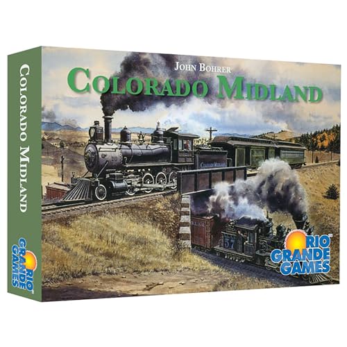 Rio Grande Games: Colorado Midland - Strategy Train Board Game, Build Rocky Mou…