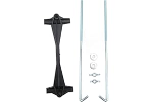 Battery Hold Down Clamp 7in Battery Clamp 10in Hold Down Bolts Nuts Kit J Hook Universal Automobile Accessories