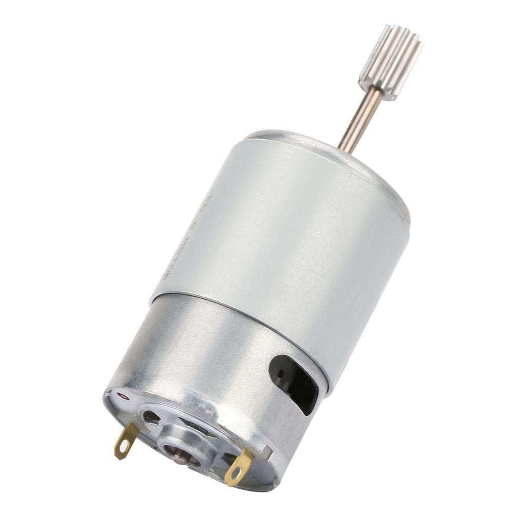 Micro Motor 12V, High Speed Motor, Mini Electric Motor With 2pcs Tooth Head, for Electric Toy Car Children Motorcycle(30000RPM) - Image 5
