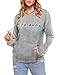 AEURPLT Womens Teen Girls Friends TV Show Hoodies Fall Winter Hooded Sweatshirts Fleece Pullover Tops,Hooded Grey,Medium