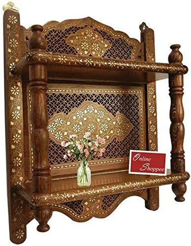Amazon Com Makan Soporte De Pared De Madera De Sheesham Con