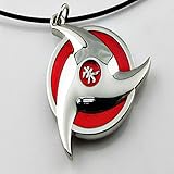 Girl&boy's Necklace Naruto Itachi Uchiha Sya Rin Gan Necklace Fashion Necklace Girl&boy‘s Gifts