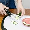 Vicloon Kitchen Scissors, Sharp Kitchen Scissors Multipurpose Utility Stainless Steel Scissor with Cutting Board Built…