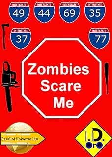 Livro Zombies Scare Me (Edição em Português) (Parallel Universe List Livro 101)