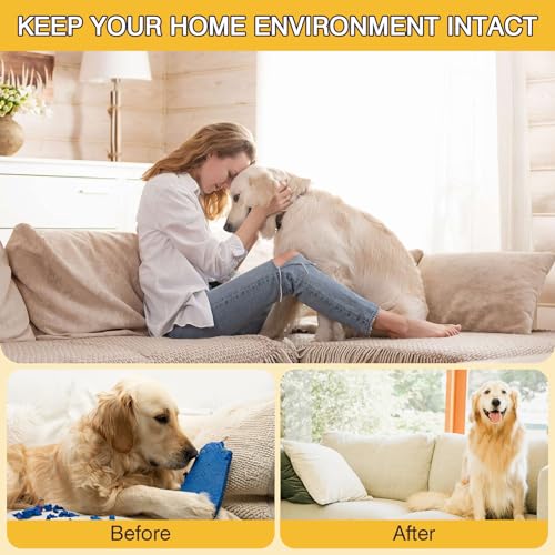 No Chew Spray for Dogs Bitter Apple Spray for Puppies Stop Dogs from Chewing Furniture Spray Anti Licking for Dog Yuck Bitter Spray Deterrent Formula for Puppies and Cats Alcohol Free Gentle on Skin