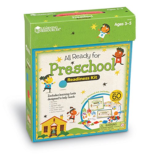 Learning Resources LER3477  All Ready For Preschool Readiness Kit