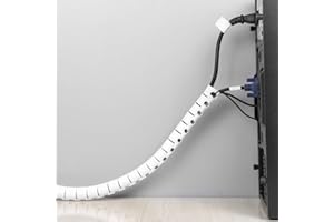COOYA Cable Management Sleeve Cord Organizer Concealer for TV/Computer/Office, 60 Inch Tools & Home Improvement Cable Sleeve 