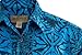 Johari West Men's Button-Down Short Sleeve Shirt, Geometric Forest (Sky, X-Large)