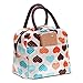 IEason Tote Lunch Bag, Portable insulated Picnic Lunch Bag Tote Zipper Organizer LunchBox