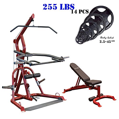 Body-Solid Corner Leverage Gym with Bench and Algeria Ubuy