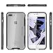 Ghostek Cloak 3 Military Drop Tested Shockproof Slim Clear Case for iPhone 8 Plus & iPhone 7 Plus (Black)