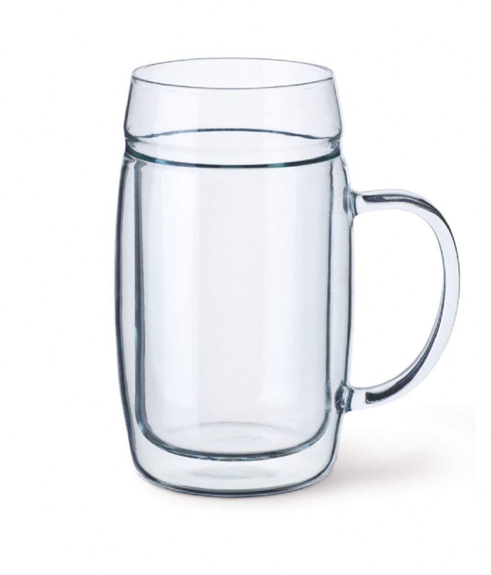 SIMAX 155772 Beer Glass Exclusive Double Wall Glass with Handle cl 50