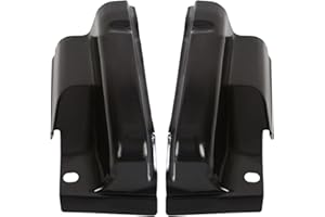NewYall Pair Coated Steel Truck Cab Corners Panel for Ford F-150 Crew Cab 2009-2014 Left and Right Side 1989-113 1989-114