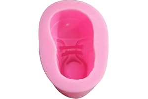 Silicones Cake Molds Fondant Soap Baby Shoe Shape Texture Fondant Sugarcraft Cookie Bakewares Mousses Shape