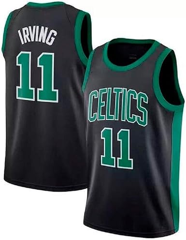 runvian Camiseta de Baloncesto para Hombre, NBA Boston Celtics 11# Kyrie Irving Bordado Transpirable y Resistente al Desgaste Camiseta para Fan: Amazon.es: Ropa y accesorios
