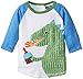 Mud Pie Baby Boys' Raglan T-Shirt, Birthday Dino, 12-18 Months