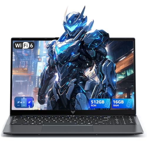 ACEMAGIC 2026 New Laptop Notebook Processor i5-12600H, 12 Cores, Up to 4.5 Ghz,15.6 Inch 1080 FHD,16 GB RAM DDR4,512GB SSD,Laptop PC Wifi 6,HDMI,Typo C,Privacy Cam,USB3.2
