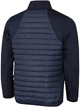 Calvin Klein Mens Hybrid Jacket Navy M Insul-Lite 95% Polyester 5% Elastane view 2