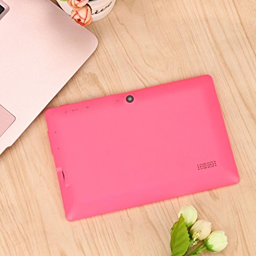 Tablet PC, 7'' Tablet Android 4.4 Quad Core HD 1080x720, Dual Camera Blue-Tooth Wi-Fi, 8GB 3D Game Supported (Black) - Thumbnail 4