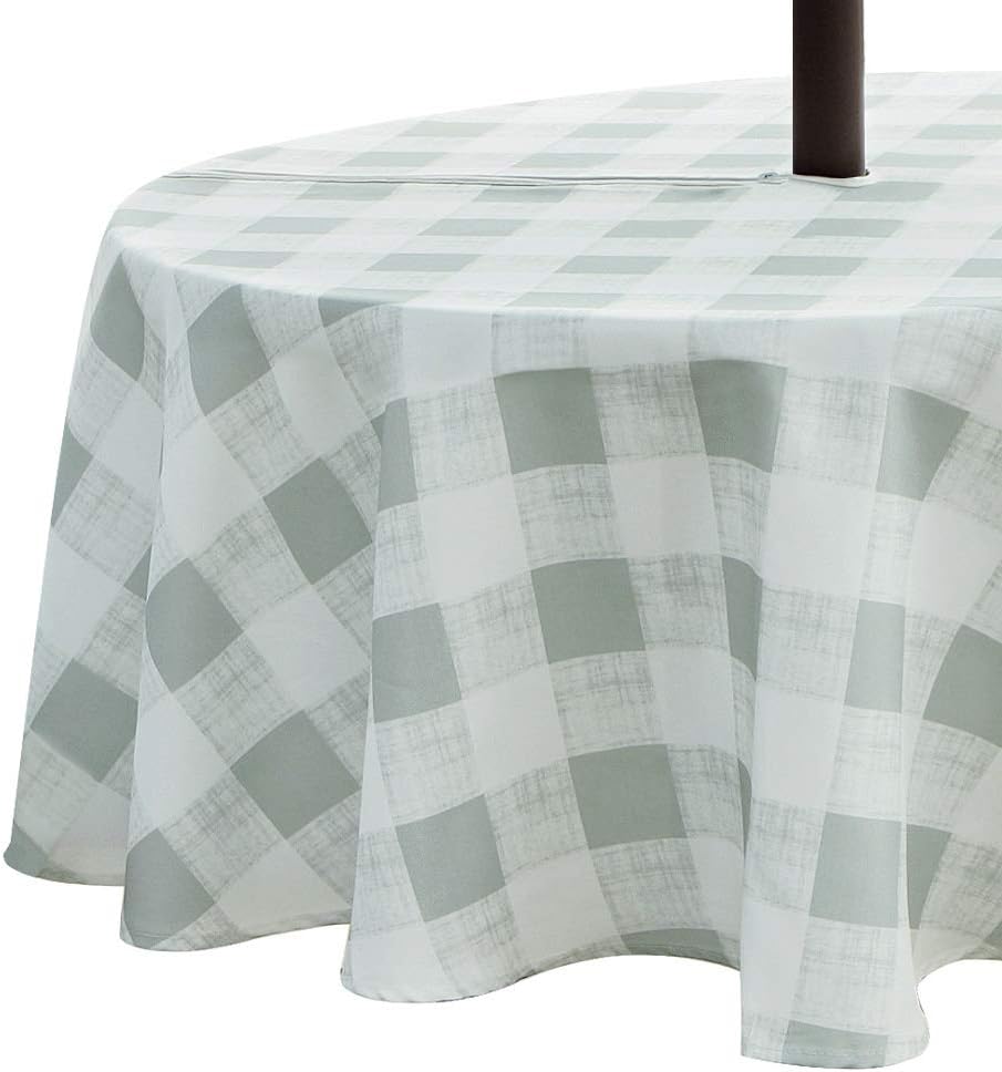 Best round table cloth with zipper