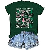 Musical Shirt Women Pink and Green Shirts Changed for Good T Shirt Musical Movie Fan Gifts Tee Casual Short Sleeve Tops