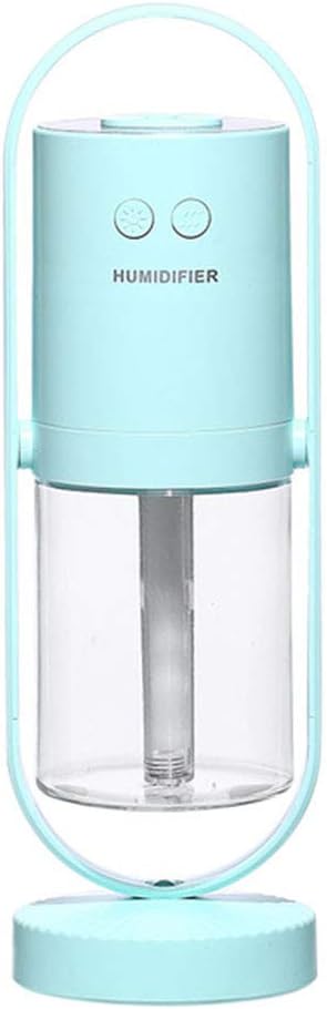 YOUKUKE Humidifiers and Air Purifier, 2020 New Mini Humidifier Portable Air Purifier 360° Rotation Light Projection Magic Shadow for Car Home Office Travel,Super Quiet