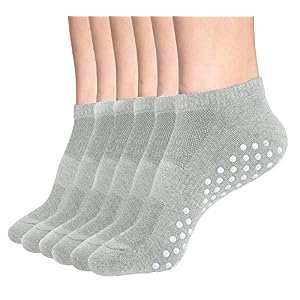 Womens-Mens-Low-Cut-SocksDIBAOLONG-6-Pair-Ankle-No-Show-Athletic-Short-Cotton-Socks