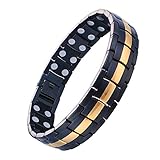 Feraco Unique Queen and King Couples Bracelets for His Hers Matching Set Promise Bracelet, A Pair