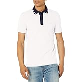 Lacoste Mens Smart Paris Regular Fit Contrast Neck Polo Shirt